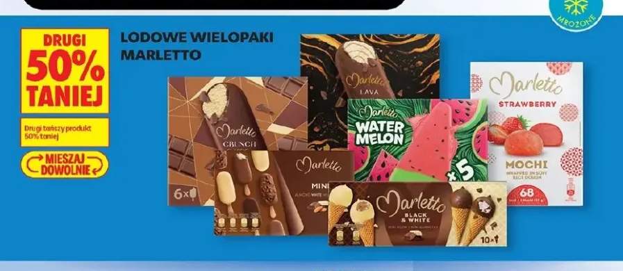 Lody Marletto Crunch 6-pak