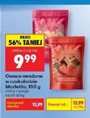 Owoce mrożone w czekoladzie Marletto