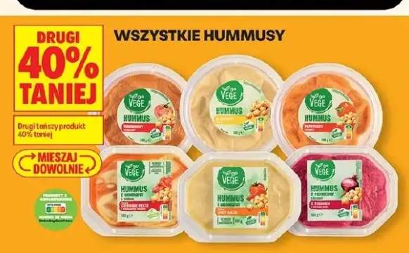 Hummus pomidorowy Go Vege