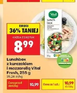 Lunchbox z kurczakiem i mozzarellą Vital Fresh