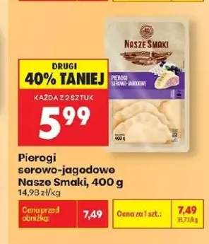 Pierogi serowo-jagodowe Nasze Smaki