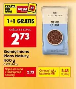 Siemię lniane Plony Natury