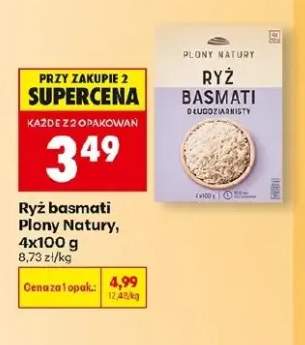Ryż basmati Plony Natury 4-pak 100g