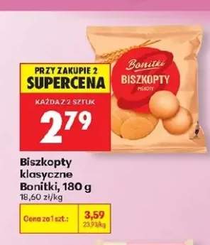 Biszkopty klasyczne Bonitki