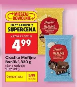Ciastka Mafijne Bonitki o smaku śmietankowo-cytrynowym