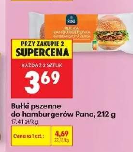 Bułki pszenne do hamburgerów Pano