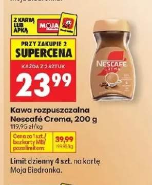 Kawa rozpuszczalna Nescafé Crema