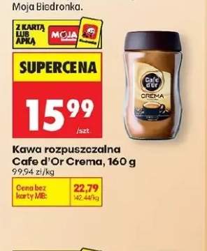 Kawa rozpuszczalna Cafe d'Or Crema