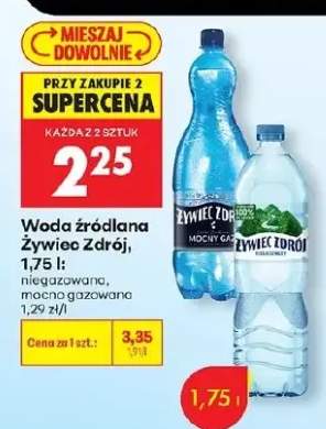 Woda źródlana Żywiec Zdrój niegazowana