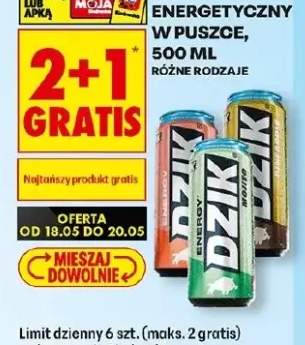 Napój energetyczny Dzik