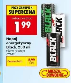 Napój energetyczny Black