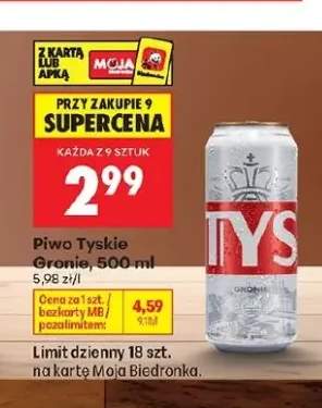 Piwo Tyskie Gronie