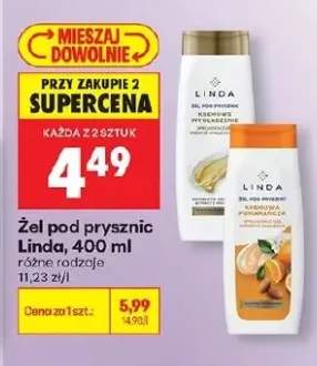 Żel pod prysznic Linda Kremowa Pomarańcza