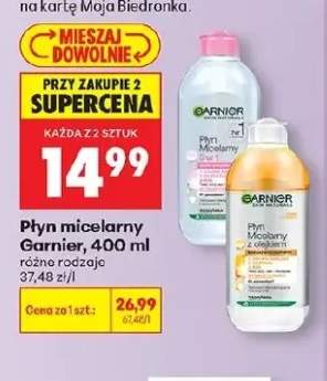 Płyn micelarny Garnier z olejkiem