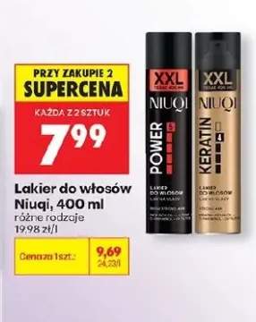Lakier do włosów Niuqi