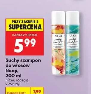 Suchy szampon do włosów Niuqi