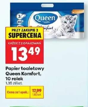 Papier toaletowy Queen Komfort