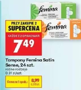 Tampony Femina Satin Sense
