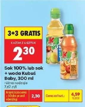 Sok 100% Kubuś Baby