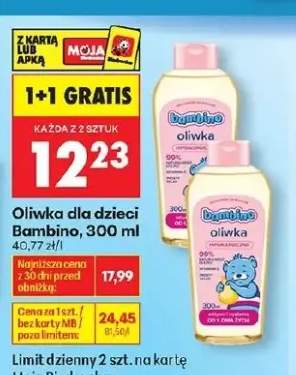 Oliwka dla dzieci Bambino 300ml