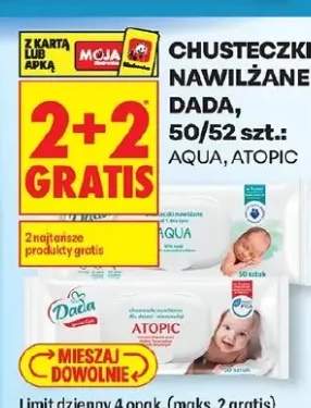 Chusteczki nawilżane Dada Aqua 50szt.
