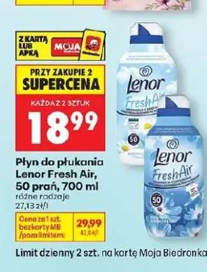 Płyn do płukania Lenor Fresh Air Sensitive 700ml