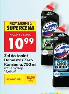 Żel do toalet Domestos Zero Kamienia