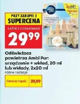 Odświeżacz powietrza Ambi Pur urządzenie + wkład