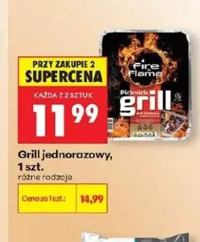 Grill jednorazowy Fire Flame