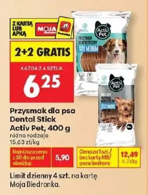 Przysmak dla psa Dental Stick Activ Pet