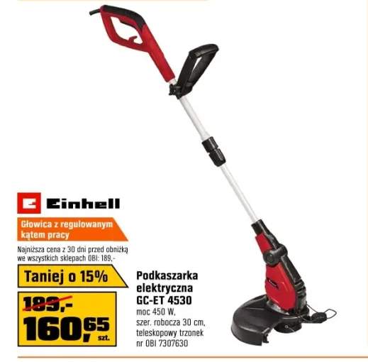 podkaszarka elektryczna