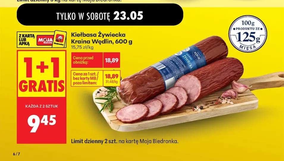 Kiełbasa Żywiecka Kraina Wędlin