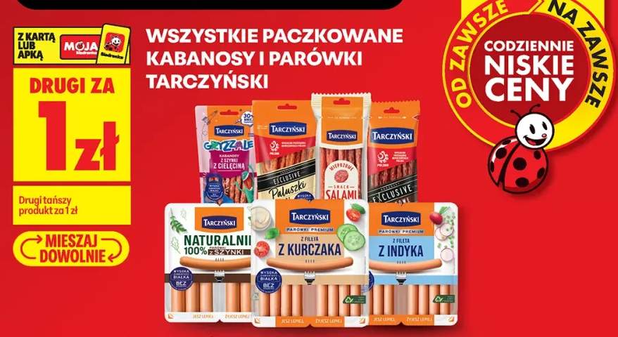 Parówki Premium z fileta z indyka Tarczyński