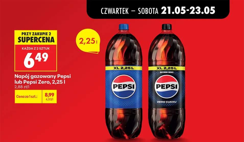 Napój gazowany Pepsi