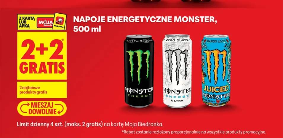 Napój energetyczny Monster Juiced Mango Loco