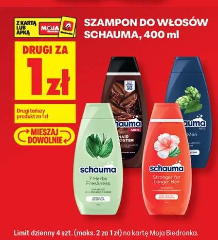 Szampon do włosów Schauma 7 Herbs Freshness