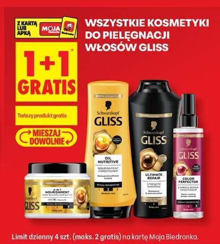 Szampon do włosów Gliss Ultimate Repair