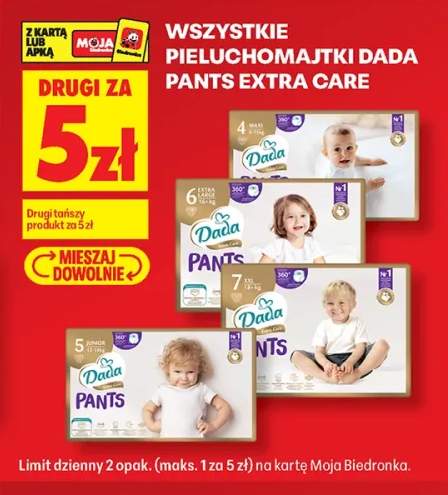 Pieluchomajtki Dada Pants Extra Care