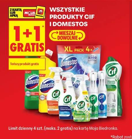 Produkty Cif i Domestos