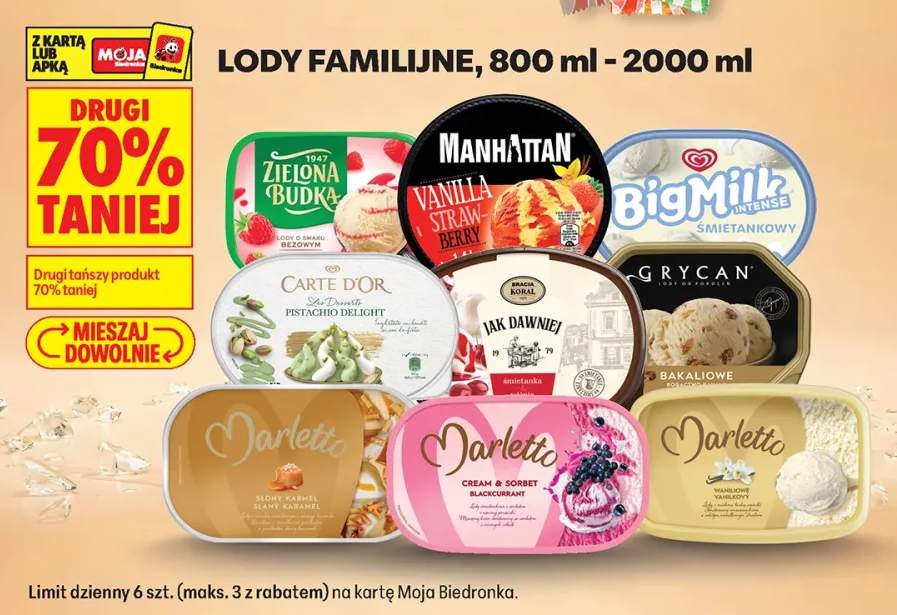 Lody słony karmel Marletto