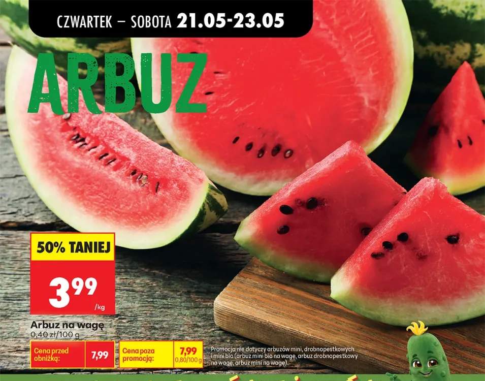 Arbuz na wagę