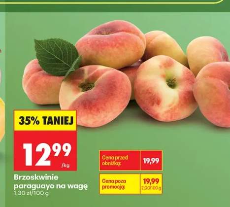 Brzoskwinie paraguayo na wagę
