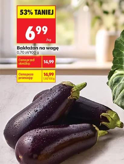 Bakłażan na wagę