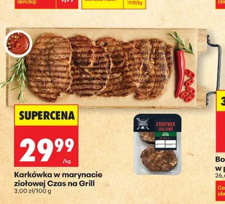 Karkówka w marynacie ziołowej Czas na Grill