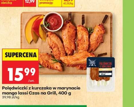 Polędwiczki z kurczaka w marynacie mango lassi Czas na Grill