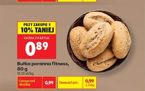 Bułka poranna fitness