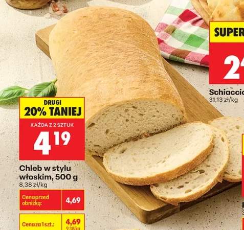 Chleb w stylu włoskim