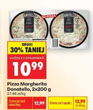 Pizza Margherita Donatello 2-pak 200g