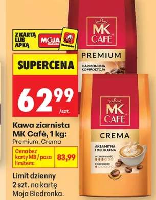 Kawa ziarnista MK Café Premium 1kg