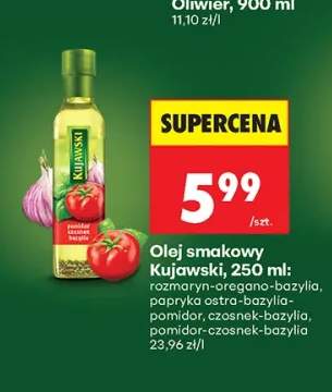 Olej smakowy Kujawski rozmaryn-oregano-bazylia